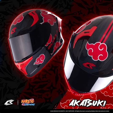 Bilmola Helmet X Naruto Collaboration Akatsuki Size Xl Kyou Hobby Shop