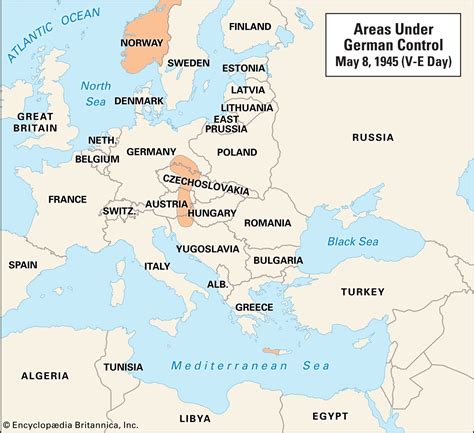 Map Of Germany Ww2 Battles