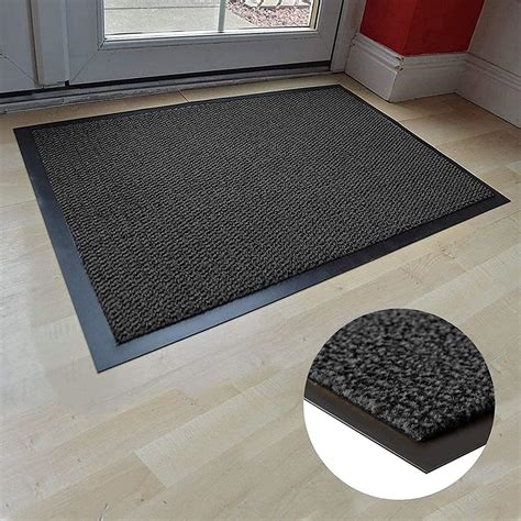 Abaseen Dirt Trapper Door Matts Indoor Non Slip Rubber Backed Door