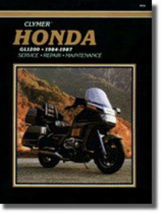 Honda Gl Gold Wing Motorcycle Repair Manual Clymer