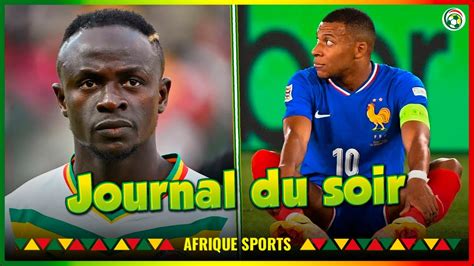 Sadio Man En Col Re Et Silencieux Kylian Mbapp D Truit En France