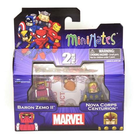 Marvel Minimates Baron Zemo II Nova Corps Centurion Shopee Philippines