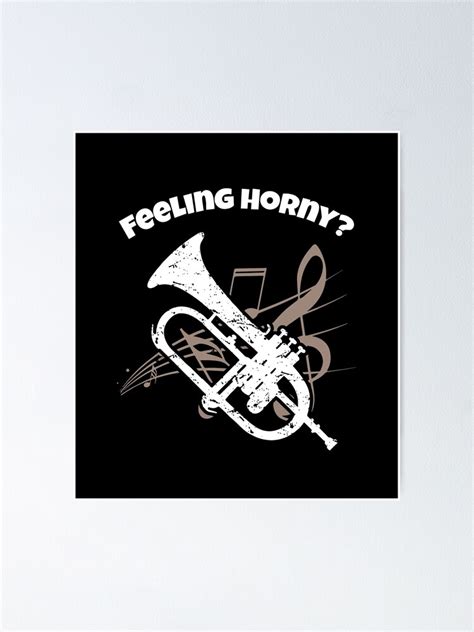 "Funny Flugelhorn Brass Horn Marching Band Teachers Players Musicians and Instrument Makers ...