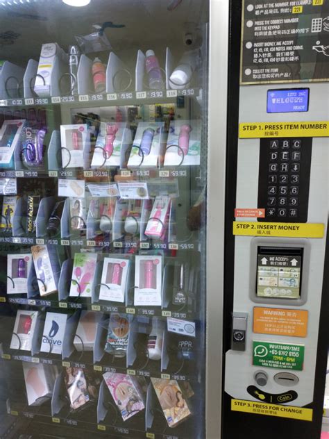 Singapores First 24 Hour Sex Toys Vending Machines Are A Hit With