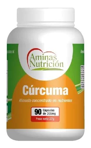 Suplemento Em C Psulas Aminas Nutrition Curcumina Curcuma Suplementos