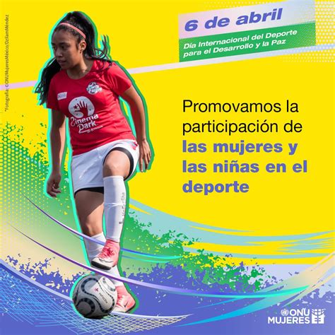 ONU Mujeres México on Twitter El deporte tiene el poder de cambiar el