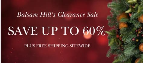 Balsam Hill's 2017 Clearance Sale Specials - Balsam Hill Artificial ...