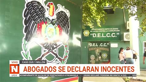 Abogados Se Declararon Inocentes Y Se Defender N En Libertad V Deo