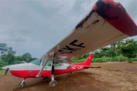 Avioneta sufrió un percance en Taisha Morona Santiago El Comercio