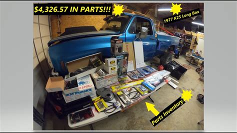 Paid Over 4300 In Parts 1977 Gmc K25 Longbox Square Body Is