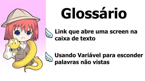 Como fazer um glossário no renpy Ou um link que abre uma screen na