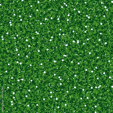 Seamless Grass With Snow Grass With Snow Texture Plane Perpendicular Green Grass With Snow