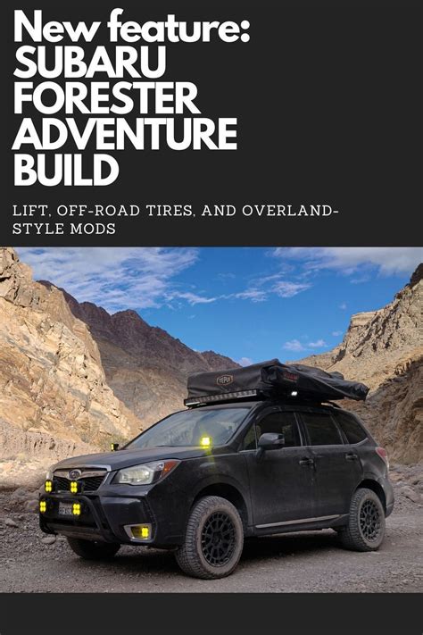 Lifted Subaru Forester Xt Sj Overland Off Road Project Artofit