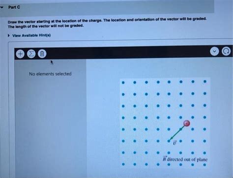 Solved Draw The Vector Starting At The Location Of The Chegg