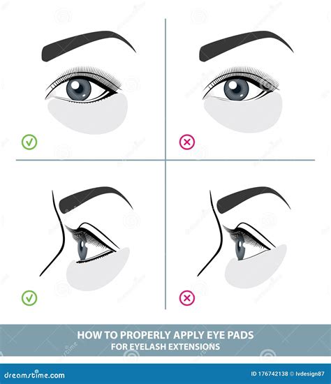 How To Apply Under Eye Patches And Protection Pads For Eyelash