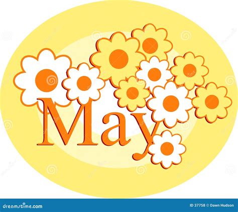 May Stock Vector Illustration Of Spring Flowers Seasons