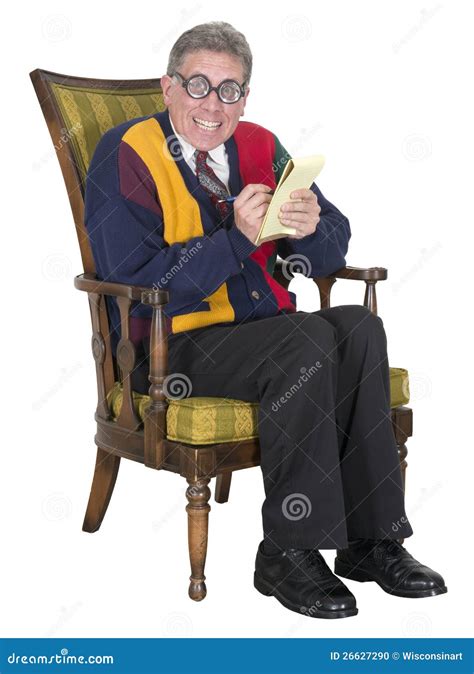 Crazy Psychiatrist, Shrink, Doctor Funny, Isolated Stock Photo - Image ...