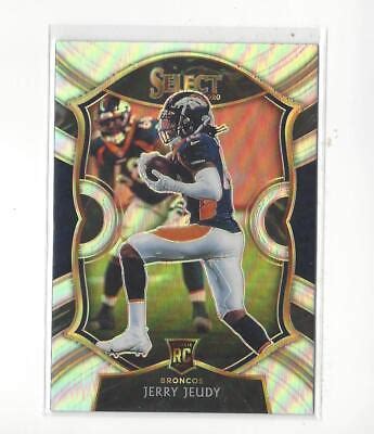 2020 Select Prizm Silver 56 Jerry Jeudy RC Rookie Broncos EBay