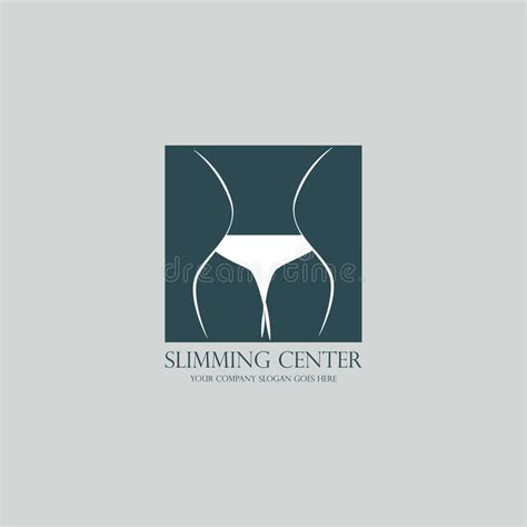 Naked Lady In Bikini Logo Element Stock Vector Illustration Of Fitness Creative 83703883