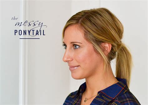 How To: Messy Ponytail Tutorial