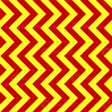 Classic Red And Yellow Chevron Seamless Pattern Seamless Zig Zag