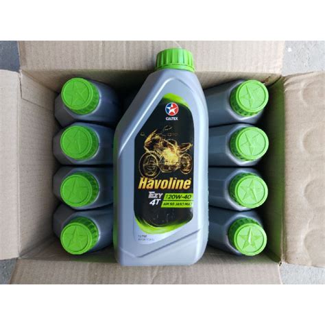 Havoline EZY Engine Oil 20W 40 1L Motorcycle Oil Shopee Philippines