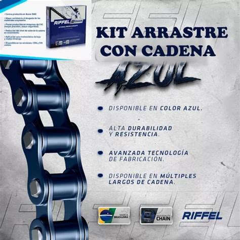 Kit Arrastre Pulsar Ns Fi Riffel Alta Calidad Env O Gratis