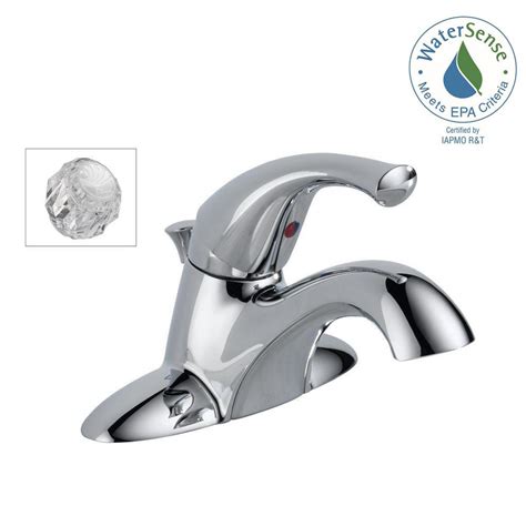 Delta Classic In Centerset Single Handle Bathroom Faucet In Chrome