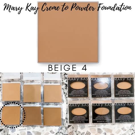 Mary Kay Makeup Mary Kay Crme To Powder Foundation Beige 4 Poshmark