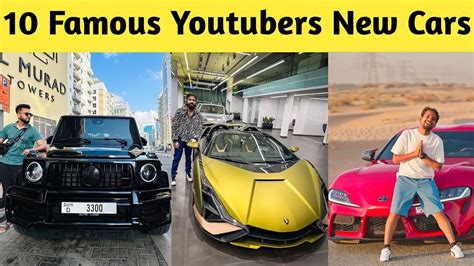 Top 10 Youtubers New Car Collection Mr Indian Hacker Uk07 Rider