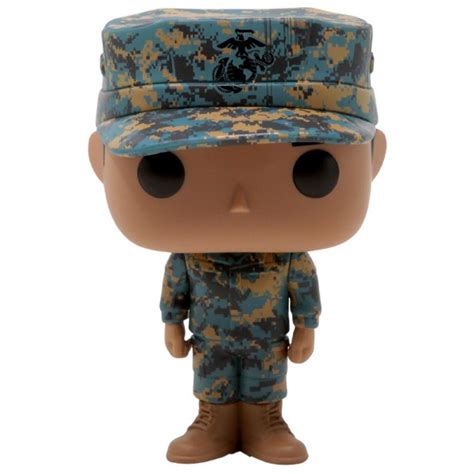 Funko Pop Military U S Marine Corps Male Marine Combat Uniform Camo