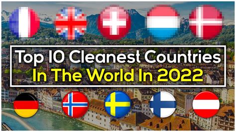 Top Cleanest Countries In The World Travel Video Youtube