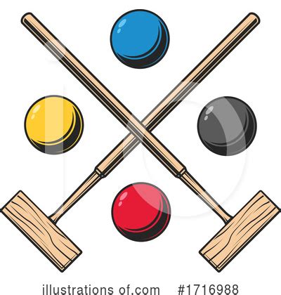 Croquet Clipart #1716988 - Illustration by Vector Tradition SM