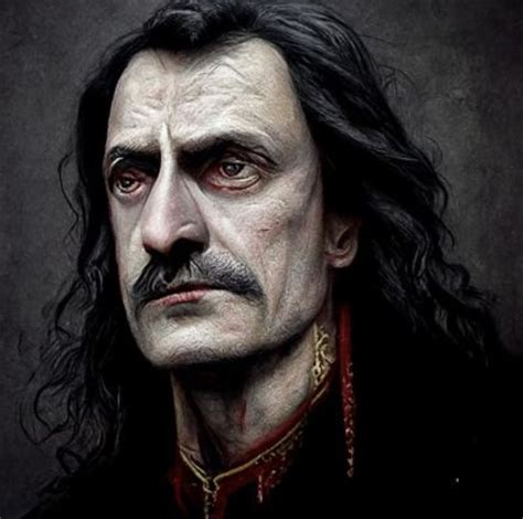 a man with long black hair and a moustache