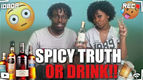 Spicy 🥵 👀 Truth Or Drink 🍺 Ft Moreofmaya Roadto300subs Truth Drink Youtube