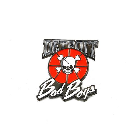 Detroit Bad Boys Authentic Lapel Pin - Vintage Detroit Collection