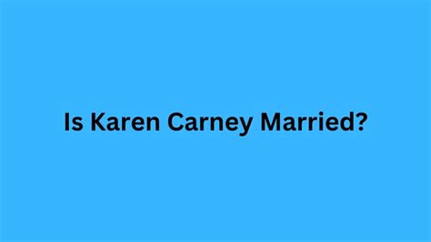 Is Karen Carney Married? Karen Carney Partner, Husband, Biography ...