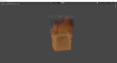 Blender Mantaflow Fire Smoke Simulation Doesnt Fully Render In