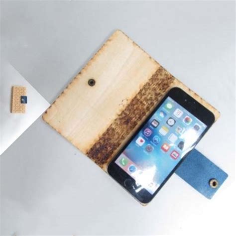 Laser Cut Wooden Phone Case DXF File for Laser Cutting | Vectors File