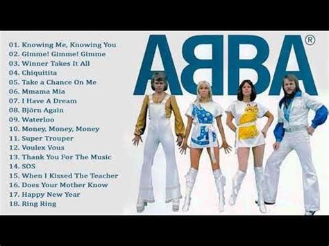 ABBA Top Songs Collection 2019 - ABBA Greatest HIts Full Album - YouTube | Abba, Songs, 70s songs