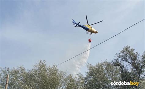 Controlado un incendio forestal en el paraje La Palomera de Córdoba capital