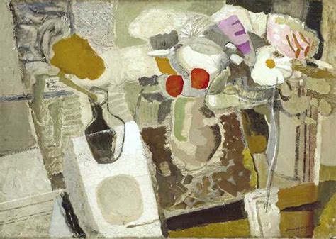 ‘autumn Composition Flowers On A Table‘ Ivon Hitchens 1932 Tate