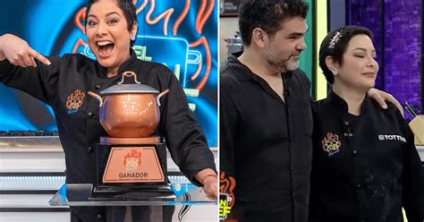 El Gran Chef Famosos FINAL EN VIVO Latina Natalia Salas Es La Ganadora