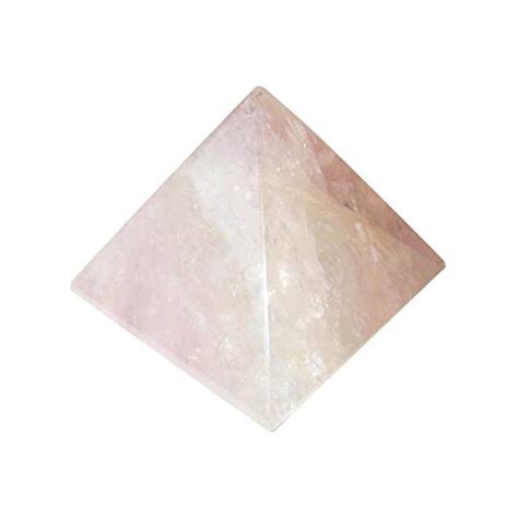 Buy Astroghar Rose Quartz Mm Crystal Pyramid For Reiki Healing