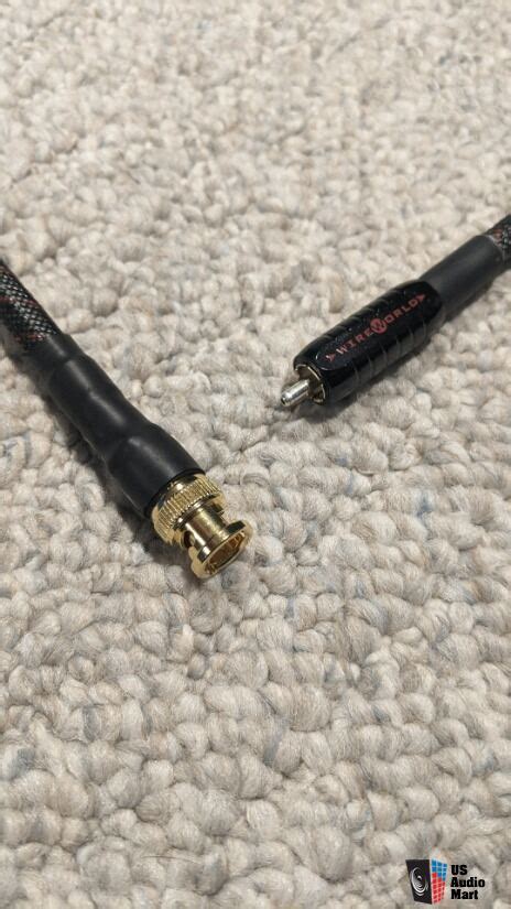 Wireworld Silver Starlight 8 RCA To BNC Digital Cable For Sale US