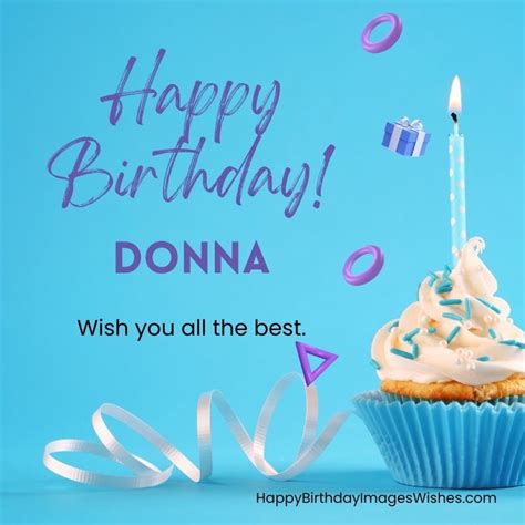 Happy Birthday Donna Images And Wishes 2025