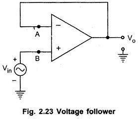 Voltage Follower Op Amp | Advantages of Voltage Follower