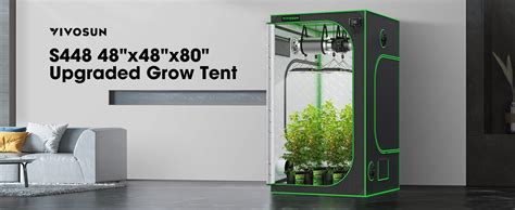 Estufa Vivosun X X Cm Grow Da Maria Cultivo Indoor