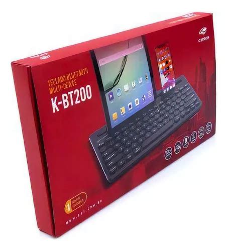 Teclado Sem Fio Bt Multi Device C3tech K Bt200bk MercadoLivre