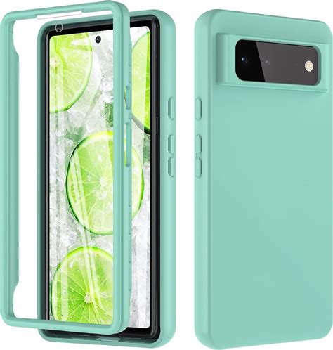 For Pixel A Case Full Body Shockproof Bumper Case With Built In